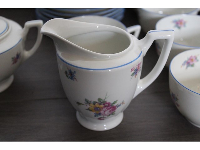 26-delig porseleinen theeservies - afbeelding 3 van  6