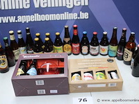 26 div flesjes bier, wo leffe, westmalle - afbeelding 1 van  3