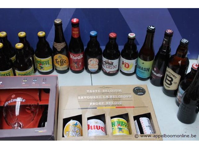 26 div flesjes bier, wo leffe, westmalle - afbeelding 3 van  3