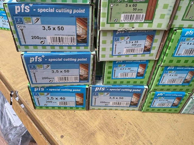 26 x dozen schroeven voor hardhout - afbeelding 4 van  7