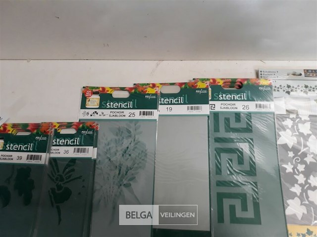 26 x sjablonen 6 assorti - afbeelding 3 van  3