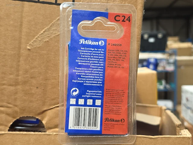 (260x) inktpatronen voor printers pelikan c24 - afbeelding 3 van  4