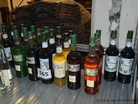 26x fles siroop, giffard, wo. pistache, mûre, lavande, macadamia, melon, menthe, violette, egg white, 1l - afbeelding 1 van  4