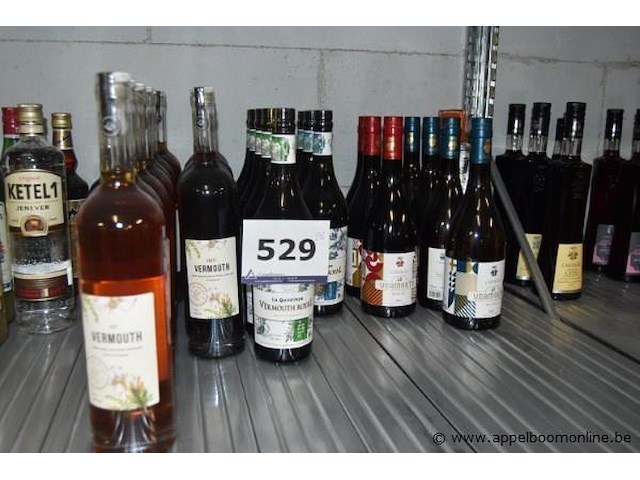 26x fles vermouth, diverse merken - afbeelding 1 van  3