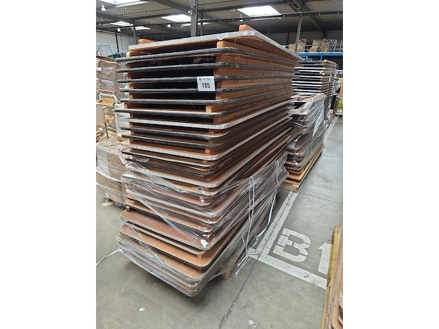 (26x) houten klaptafels - afbeelding 3 van  3