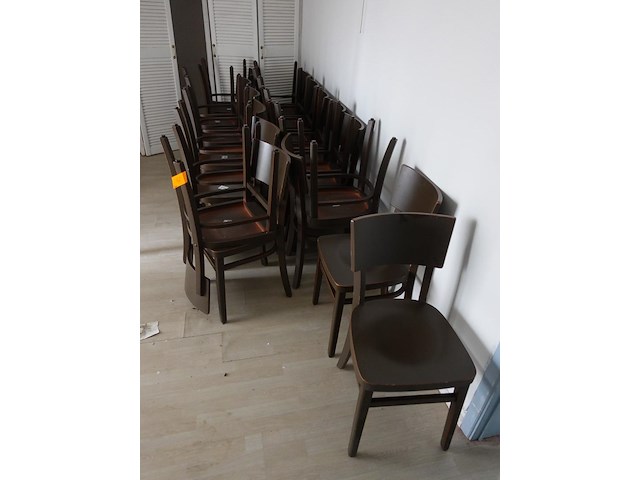 26x houten stoel - afbeelding 1 van  2