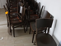 26x houten stoel - afbeelding 1 van  2