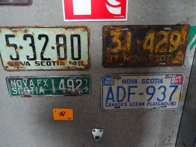 26x metalen amerikaanse nummerplaat - afbeelding 4 van  4