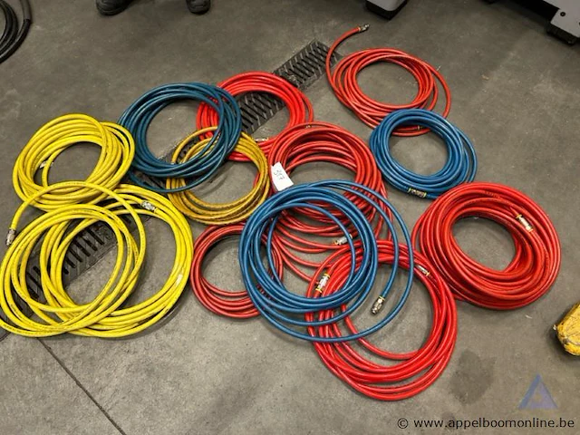 26x pneumatische slangen holmatro, 8 bar - afbeelding 1 van  1