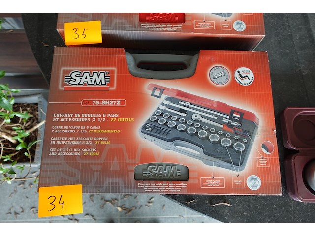 27- delige dopsleutelset sam - afbeelding 1 van  2