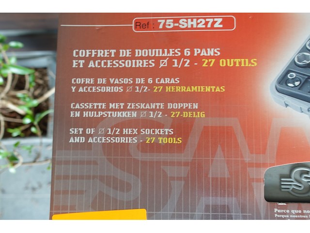27- delige dopsleutelset sam - afbeelding 2 van  2