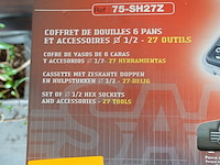 27- delige dopsleutelset sam - afbeelding 2 van  2