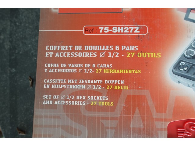 27- delige dopsleutelset sam - afbeelding 2 van  2
