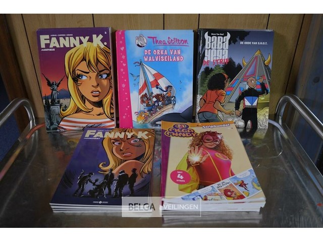 ±27 div stripverhalen; fanny k, thea stilton, baba yega, mega mindy - afbeelding 1 van  4