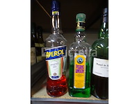 27 flessen (wijnen, sterke dranken: volle of geopende flessen - zie detail) - afbeelding 11 van  14