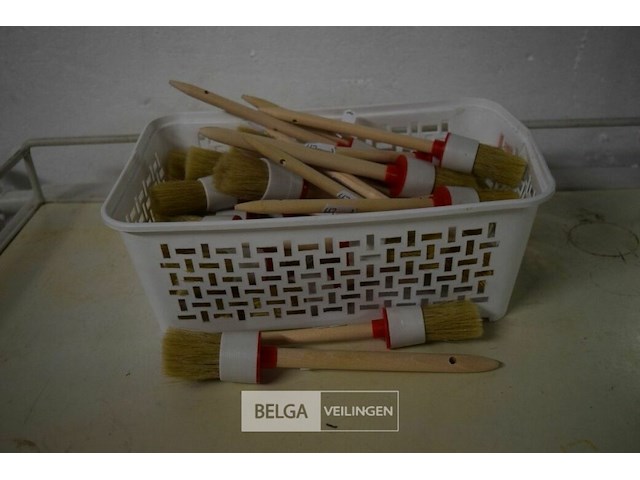 ±27 ronde verfborstels - afbeelding 1 van  2