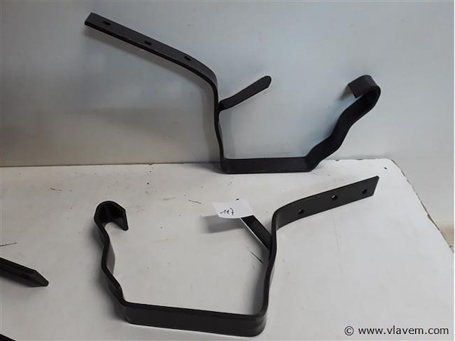27 x beugel goot 160mm lang metaal regenafvoer - afbeelding 2 van  2