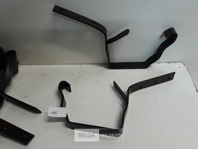 27 x beugel goot 160mm lang metaal regenafvoer - afbeelding 3 van  3