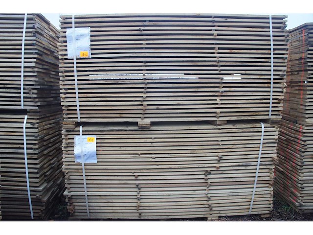 2,73 m³ eiken planken 22mm - afbeelding 1 van  1