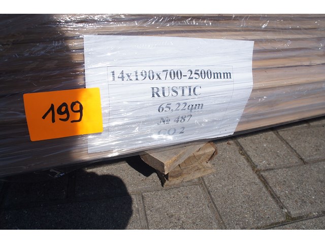 27,98 m² massief eiken parket 14mm - afbeelding 2 van  7