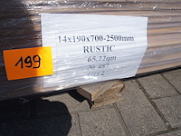 27,98 m² massief eiken parket 14mm - afbeelding 2 van  7