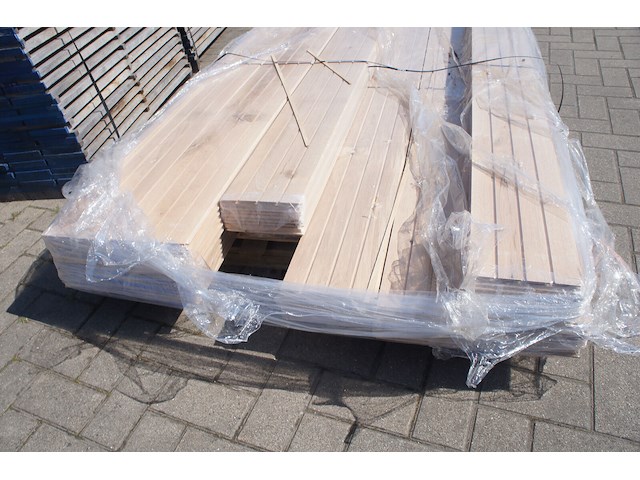 27,98 m² massief eiken parket 14mm - afbeelding 3 van  7