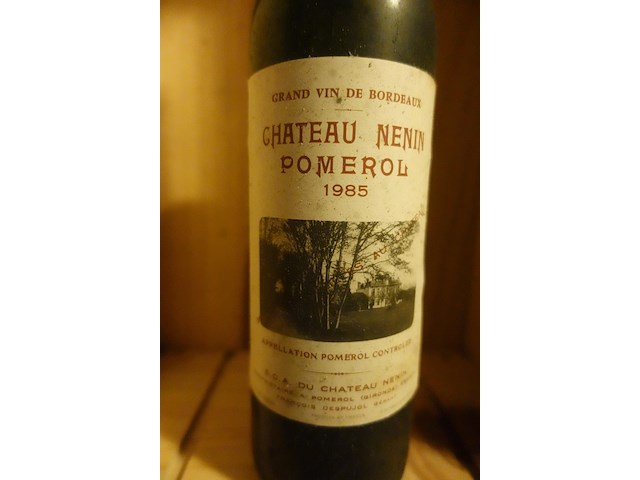 27x 75cl chateau nenin pomerol 1985 - afbeelding 2 van  5