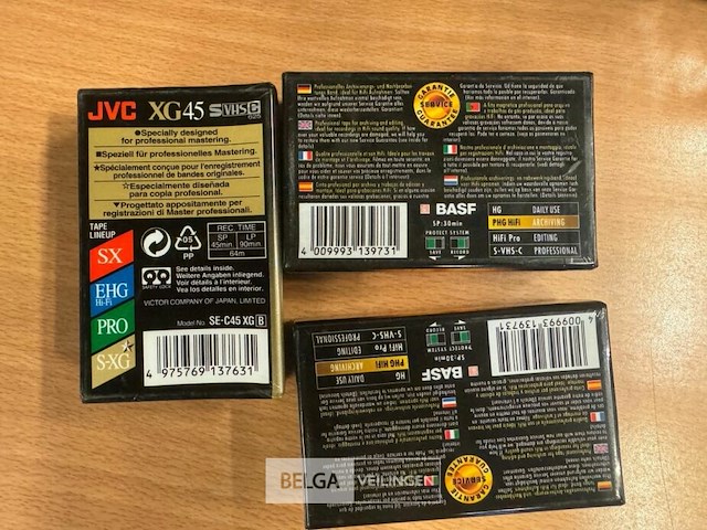 27x compact cassettes basf jvc - afbeelding 4 van  6