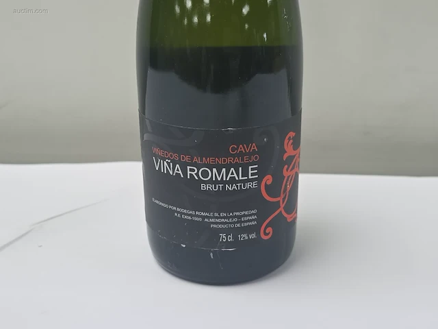 (27x) fles(sen) cava vina romale vinedos de... - afbeelding 2 van  7