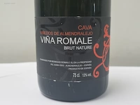 (27x) fles(sen) cava vina romale vinedos de... - afbeelding 3 van  7