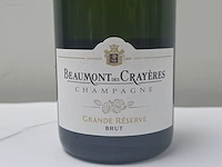 (27x) fles(sen) champagne beaumont de crayeres... - afbeelding 3 van  8
