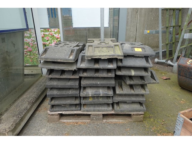 27x kunstof voet - afbeelding 1 van  2