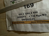 28 blokken verlijmde balsa hout - afbeelding 6 van  7