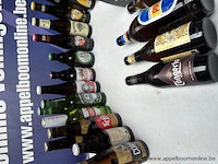 28 div flesjes bier wo leffe, lindemans - afbeelding 2 van  3