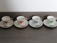 28 diverse stuks theeservies - afbeelding 6 van  11