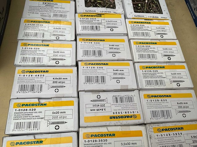 28 dozen houtschroeven - afbeelding 3 van  5