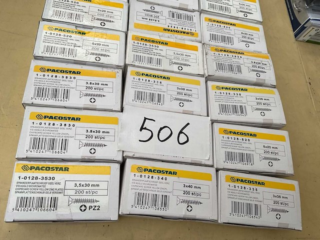 28 dozen houtschroeven - afbeelding 4 van  5