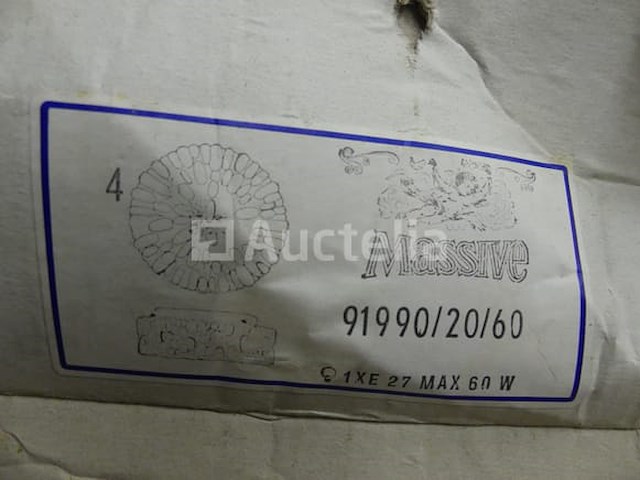 28 vintage plafondlampen - afbeelding 5 van  5