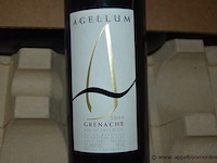 28x fles rode wijn agellum grenache vin de pays d'oc 2004, 750ml, 14% vol, product of france - afbeelding 2 van  3