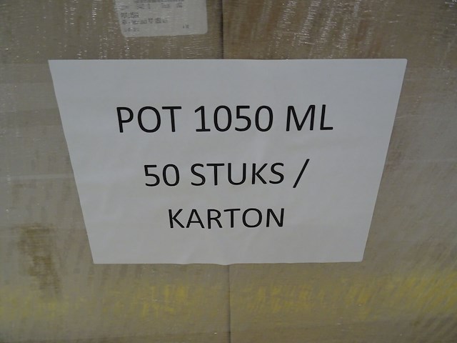 28x pallet diverse plastic potjes/emmers - afbeelding 6 van  30