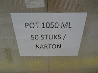 28x pallet diverse plastic potjes/emmers - afbeelding 6 van  30