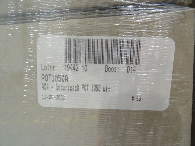 28x pallet diverse plastic potjes/emmers - afbeelding 8 van  30