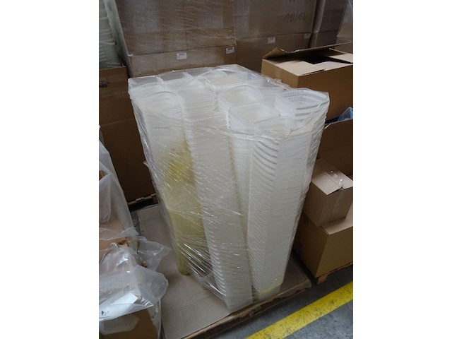 28x pallet diverse plastic potjes/emmers - afbeelding 21 van  30