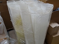 28x pallet diverse plastic potjes/emmers - afbeelding 21 van  30