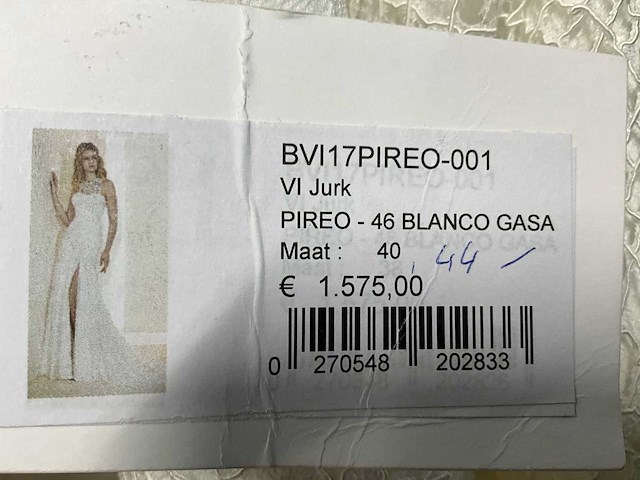 29 bruidsjurken villais (totaalprijs) - afbeelding 29 van  62