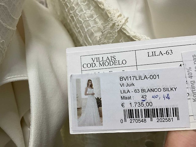 29 bruidsjurken villais (totaalprijs) - afbeelding 42 van  62