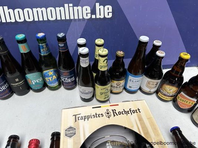 29 div flesjes bier, wo. chimay, kasteelbier - afbeelding 3 van  3