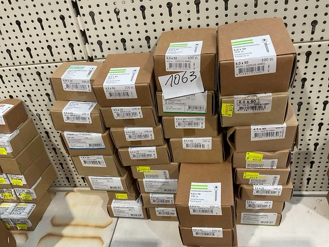 29 dozen hout schroeven - afbeelding 1 van  5