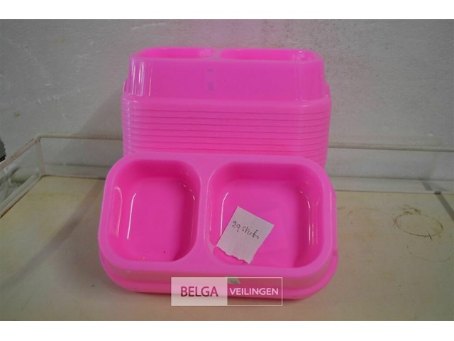 ±29 duo voerbakjes hond/kat - afbeelding 1 van  2