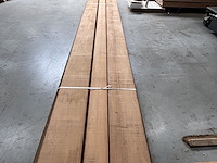 29m² afrormosia 1e keus ovendroog gezaagd wisselende breedte - afbeelding 4 van  5